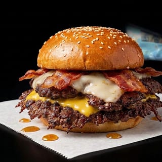Garlic Parm Melt Smash