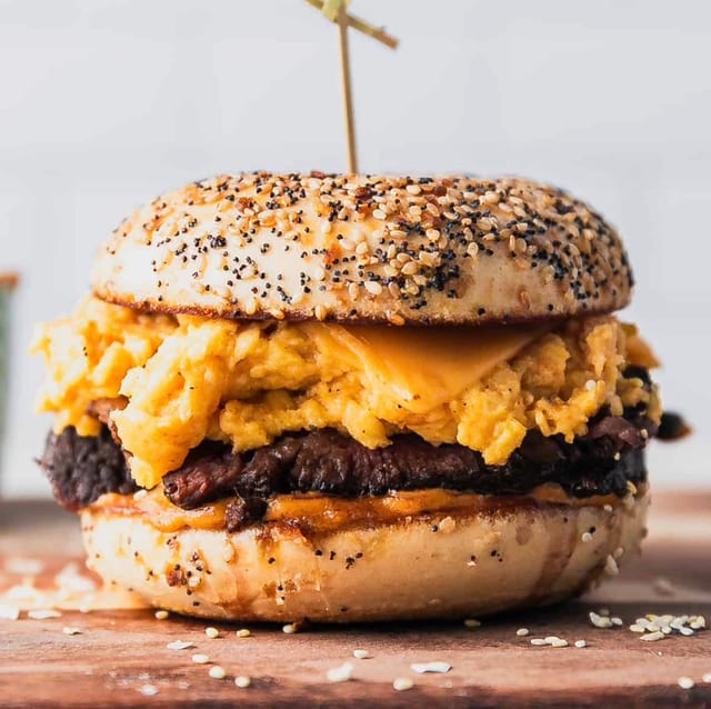 Steak Egg And Cheese.
