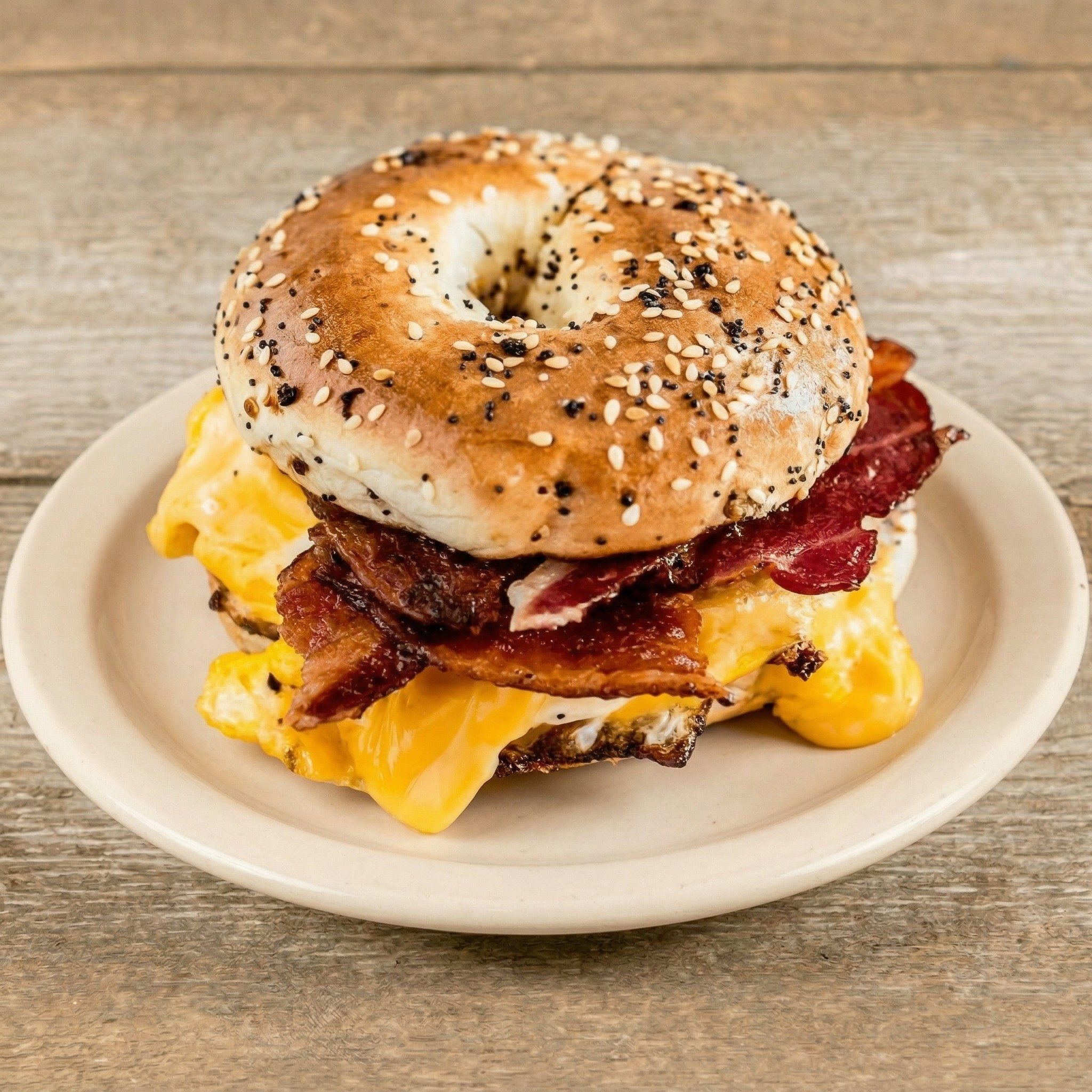 New York Style Bagel.