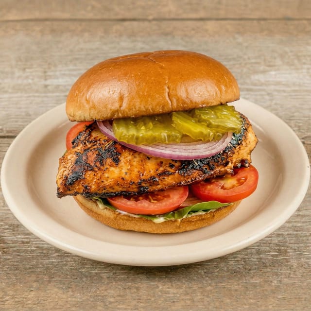 BBQ Chicken Sandwich.