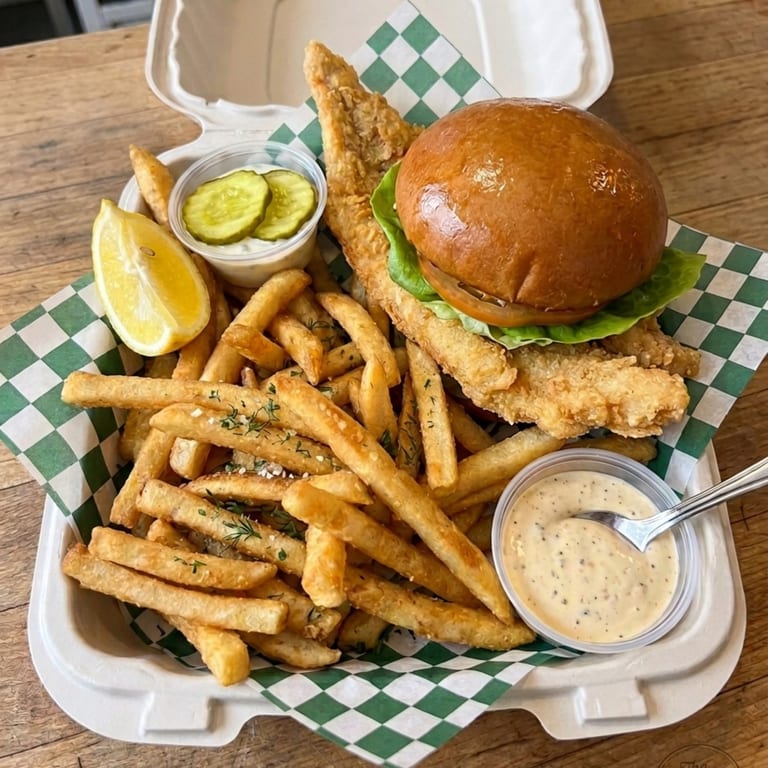 Fresh, Hot & Crispy Fried Fish. A Friday Favorite