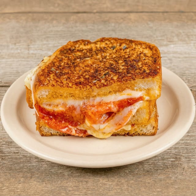 Grilled Cheese with Ham.