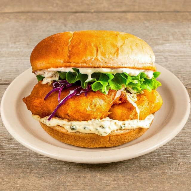 Haddock Sandwich.