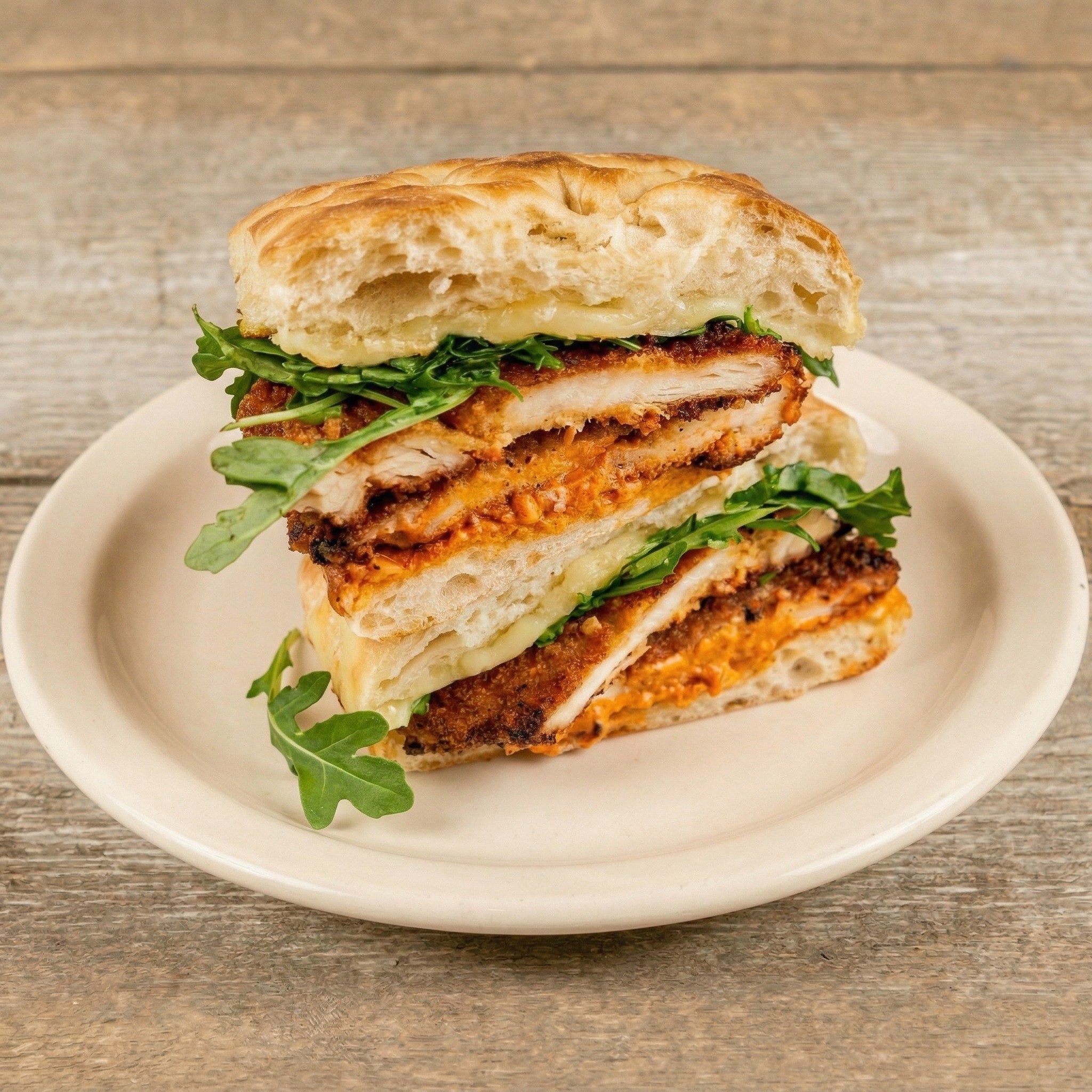 Chicken Cutlet Sandwich.
