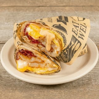 Three-Cheese Burrito