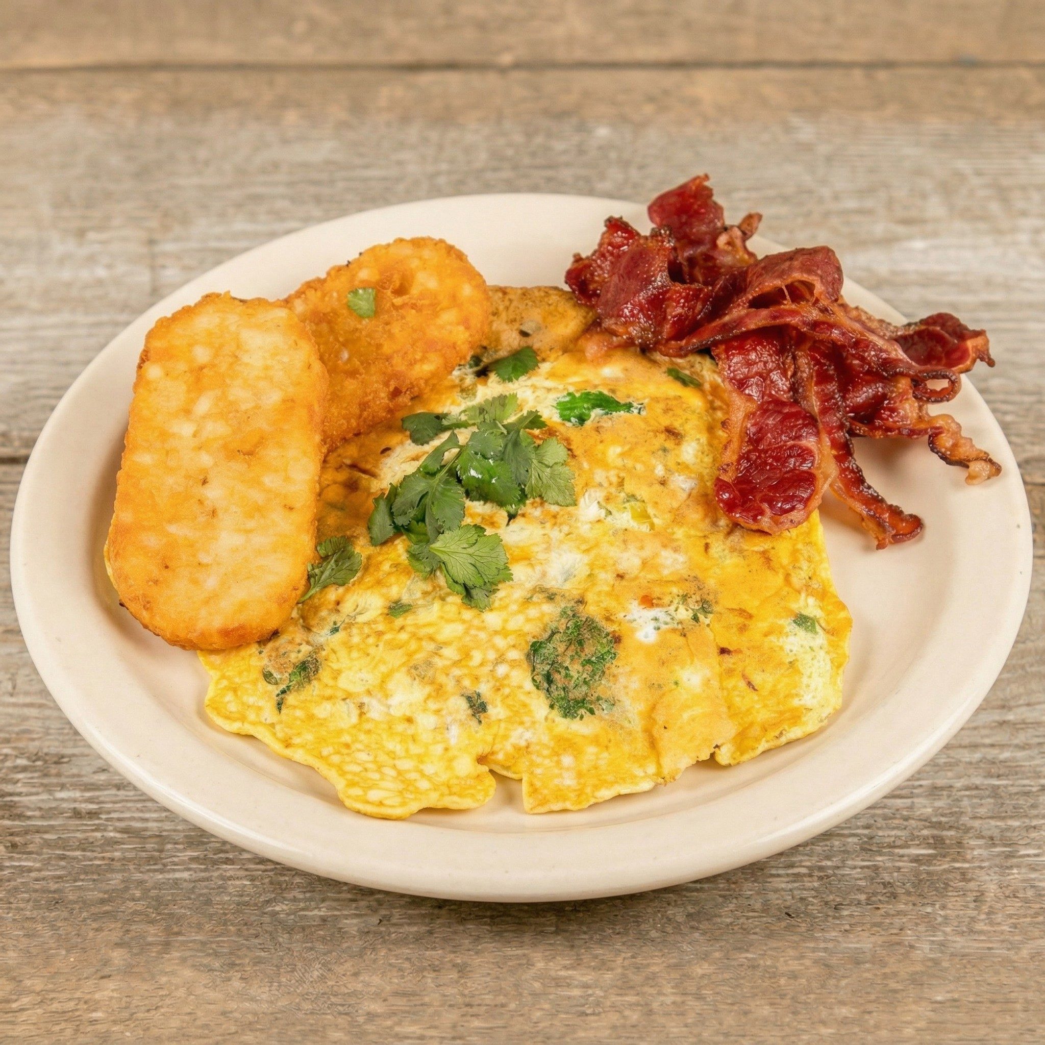 Veggie Omelette.