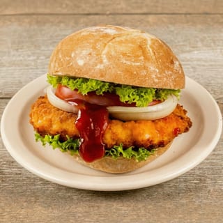 Regular Chicken Deluxe Burger