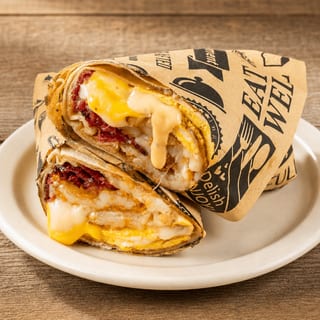 Three-Cheese Burrito