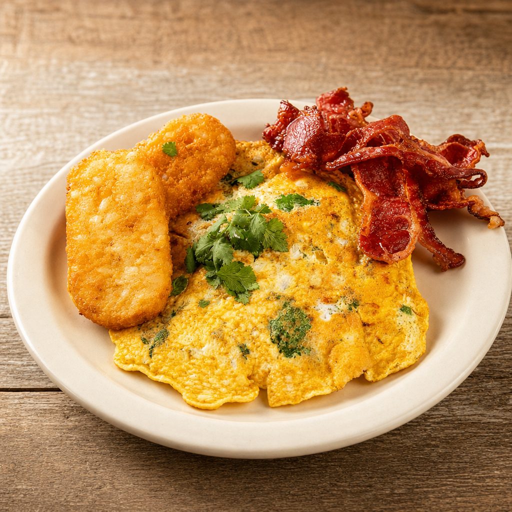 Veggie Omelette.