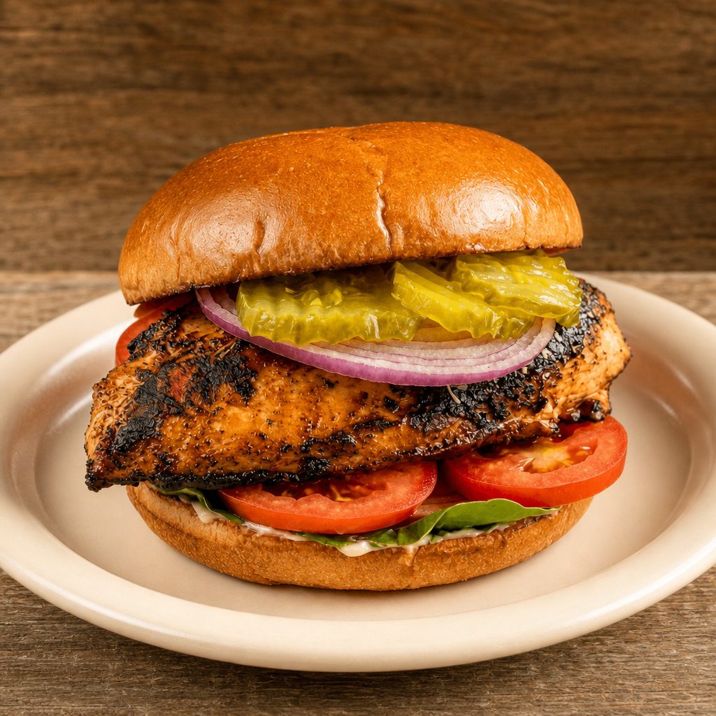 BBQ Chicken Sandwich.