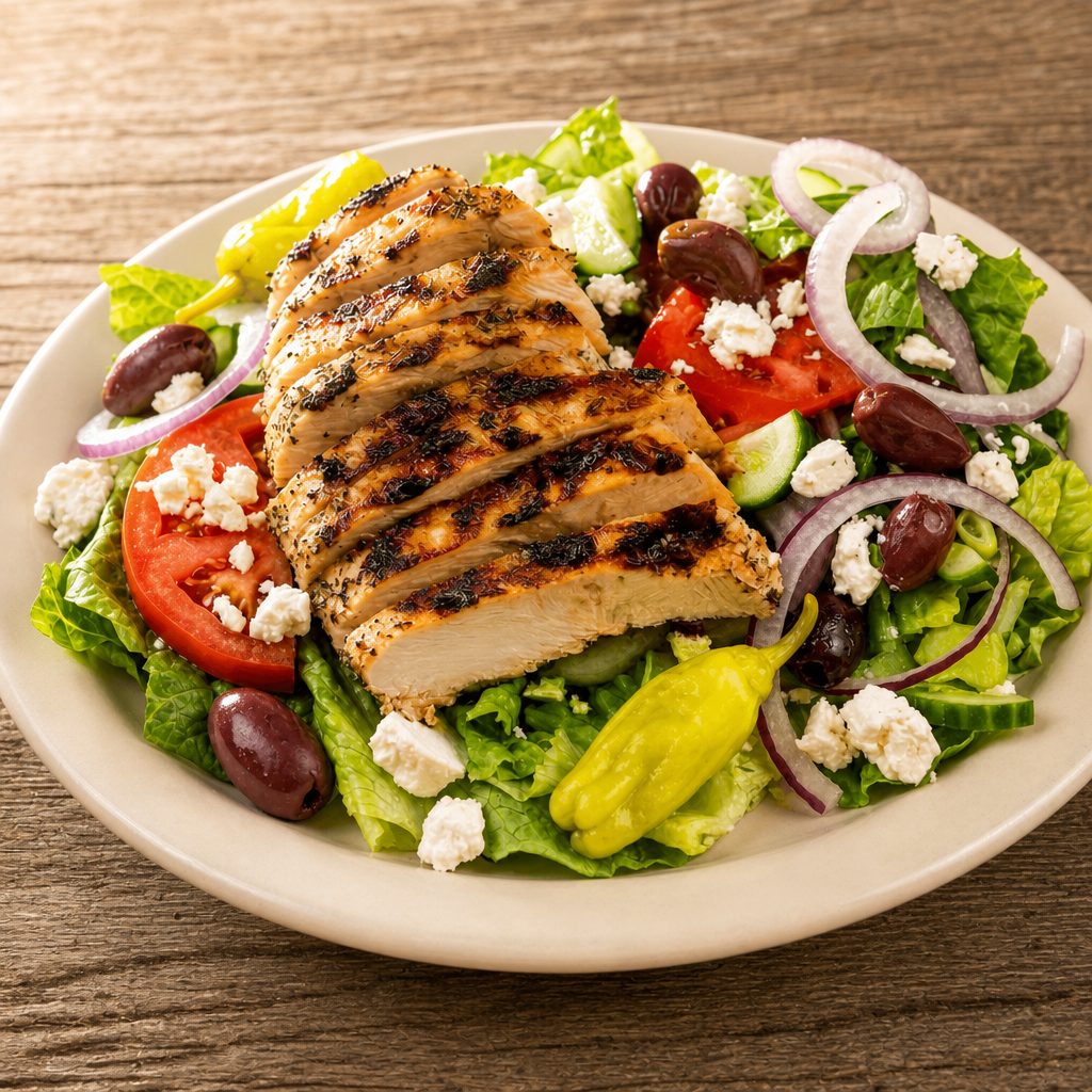 Grilled Chicken Salad.