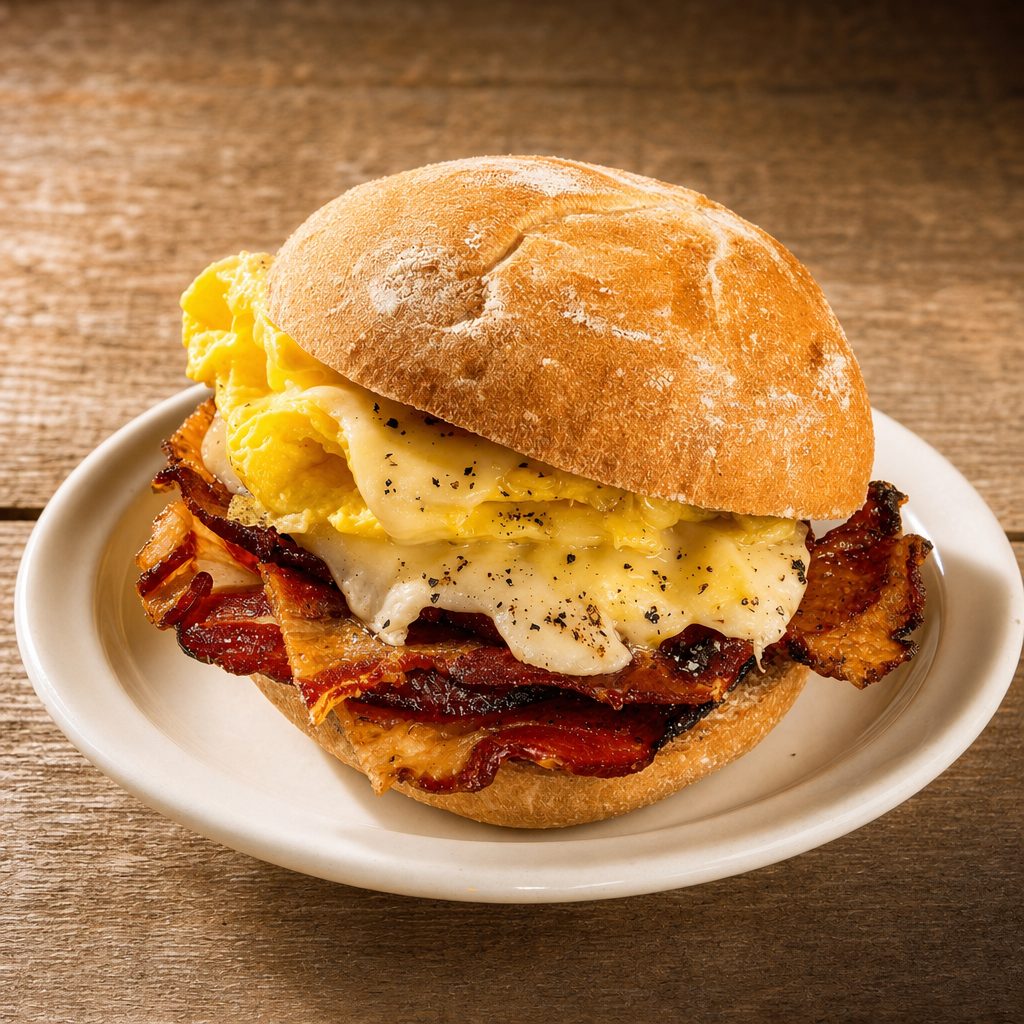 Egg and Cheese on Roll.