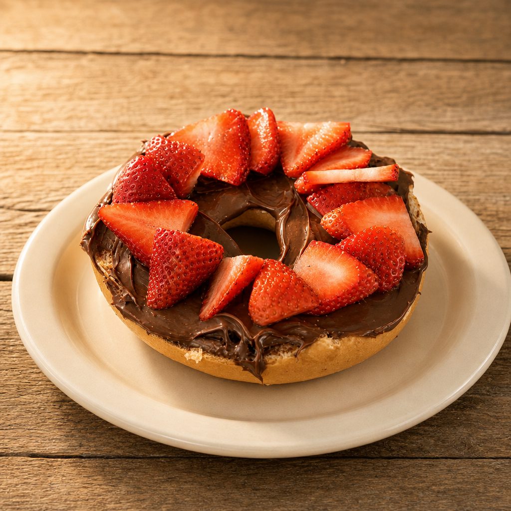 Nutella Bliss Bagel.