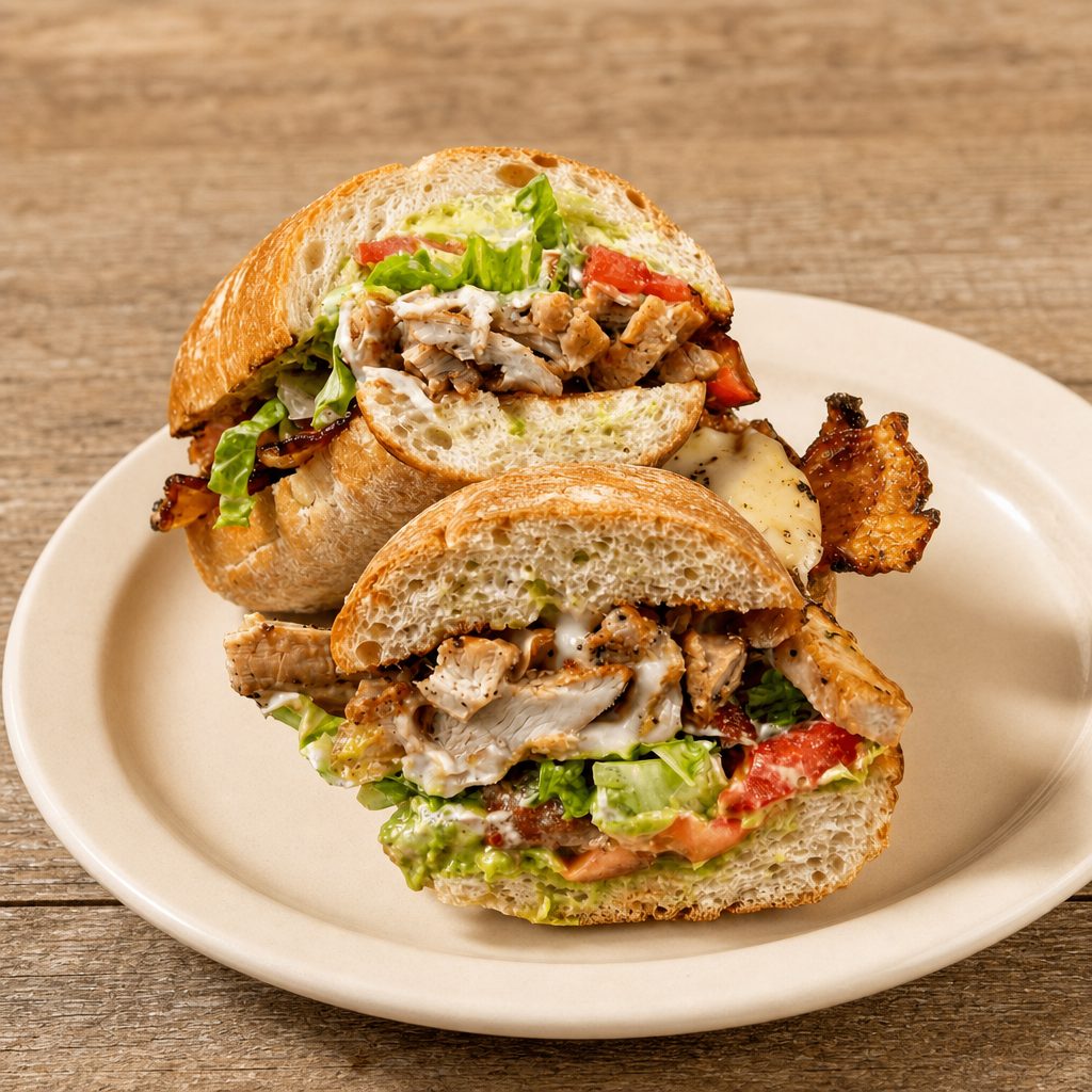 Grilled Chipotle Chicken Sandwich.