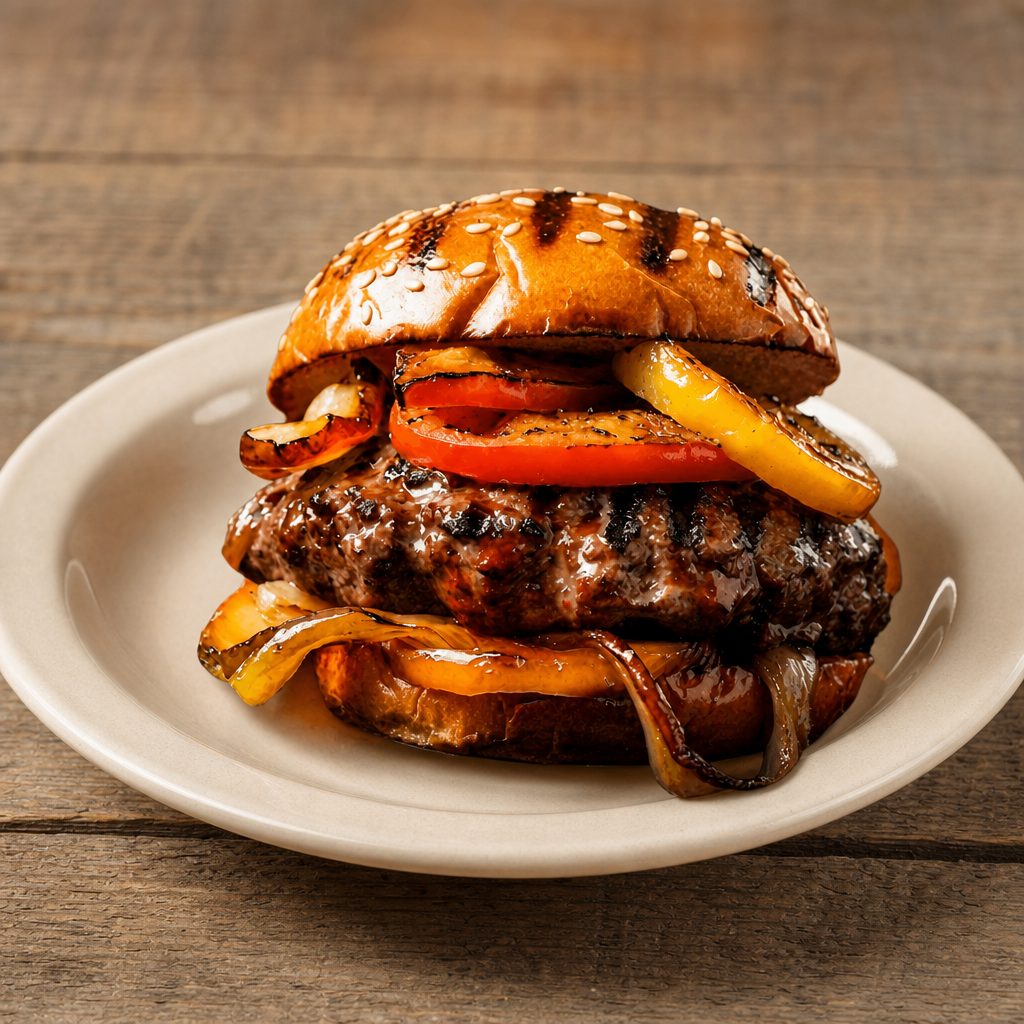 Ham Burger.